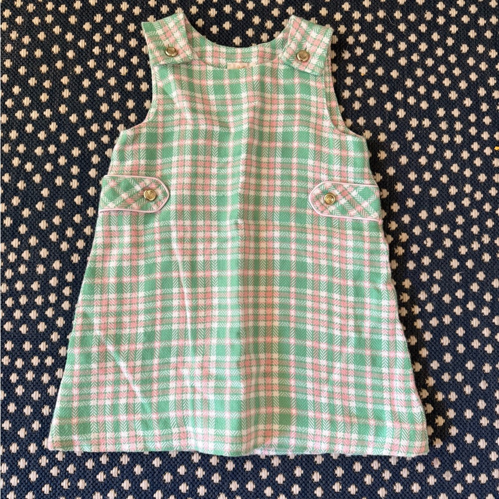 Plaid Sleeveless Jumper 8 EUC